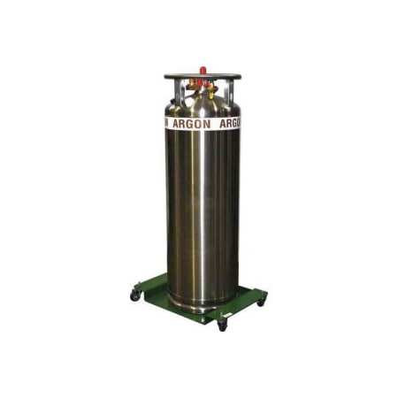 Saf-T-Cart Single Cylinder Truck With 6 Casters and 22in. X 22in. Base Plate, 20in. Cylinder Capacity CRYO-8860